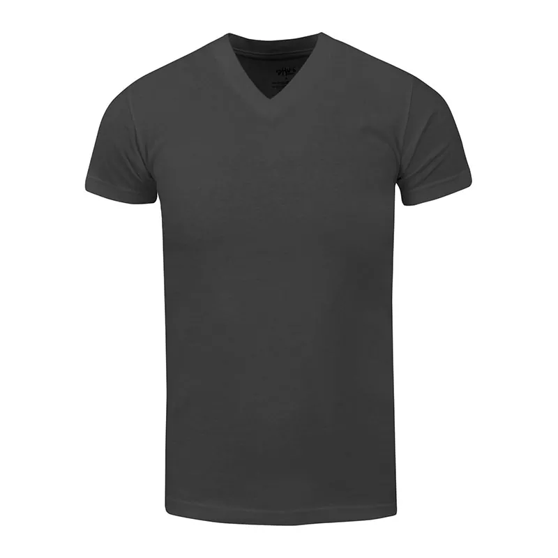 Kurzarm V-Ausschnitt T-Shirt